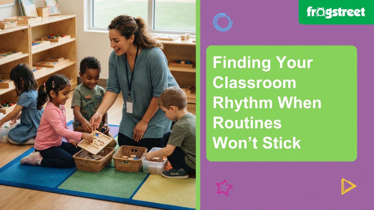 Teacher engaged with students